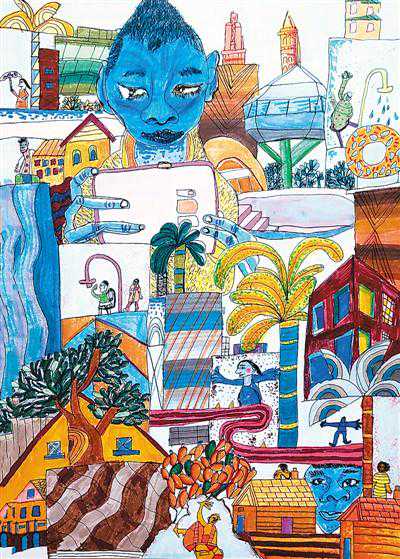 画眼前所见 抒天真灵感