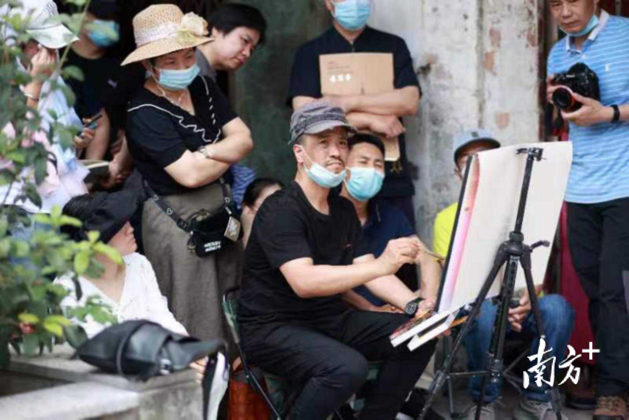 “艺术为了人民”！水彩画名家陈朝生来东莞授课