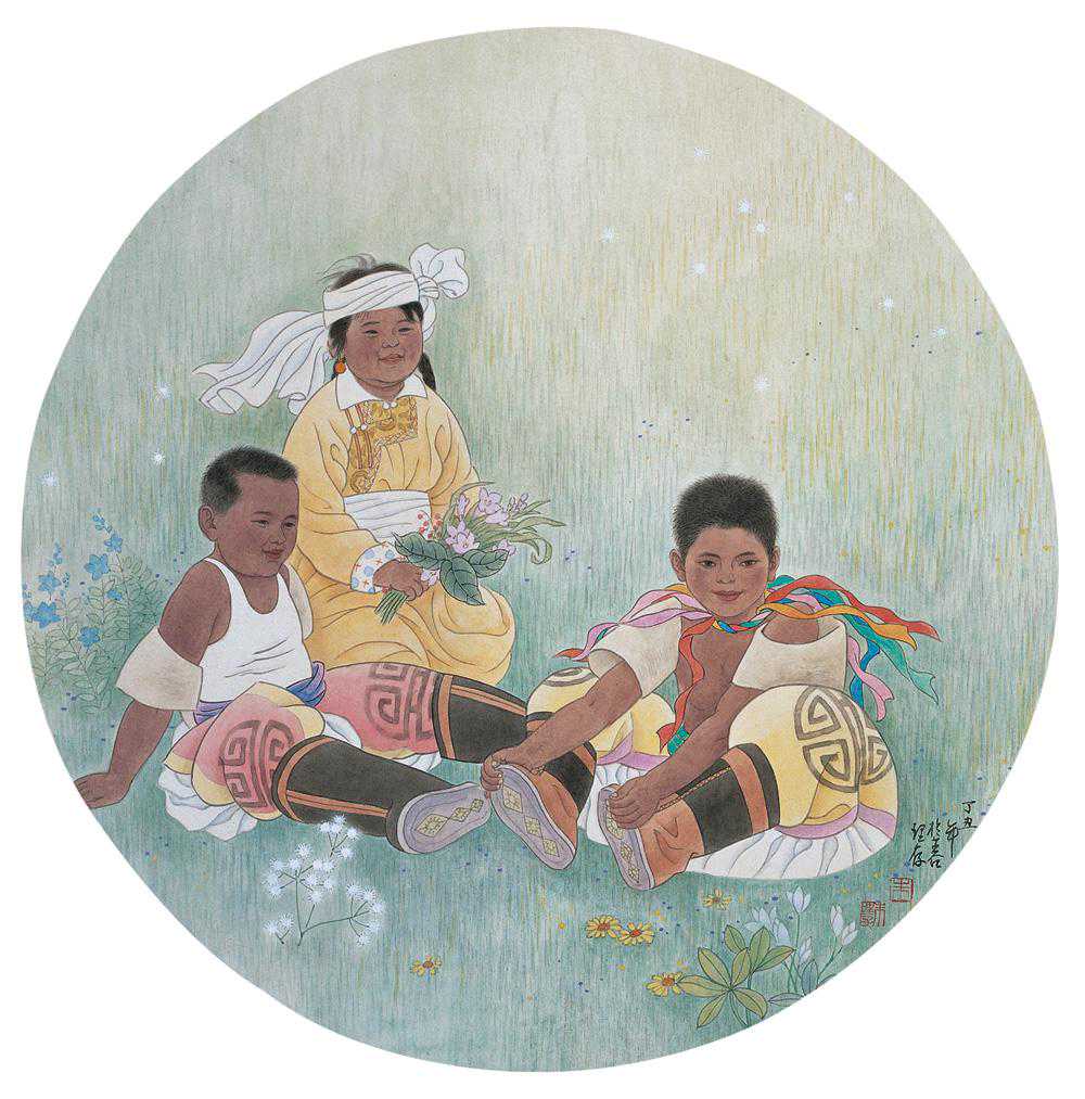 人物画大家朱理存作品