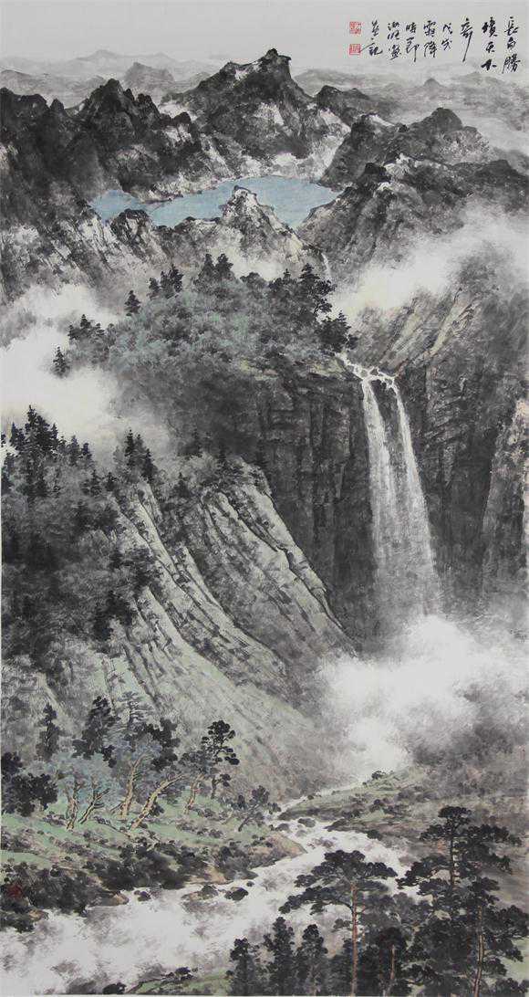 胸中有丘壑 眉目作山河——于汝旺山水画作品欣赏