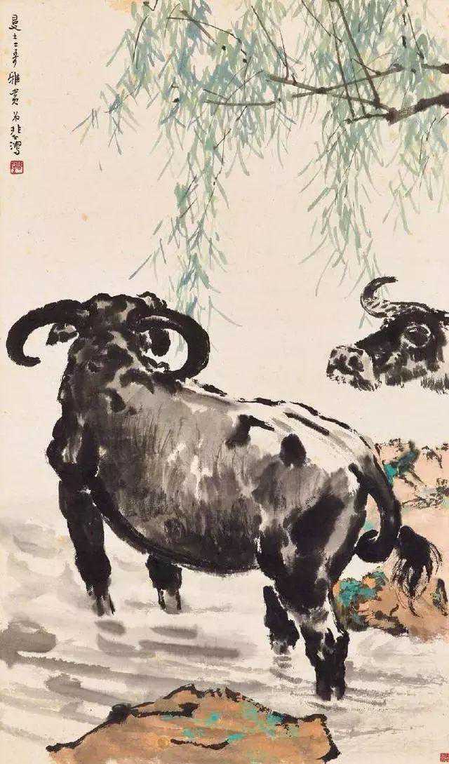 徐悲鸿的绘画造型能力确实好，看他笔下的猫那气势不凡