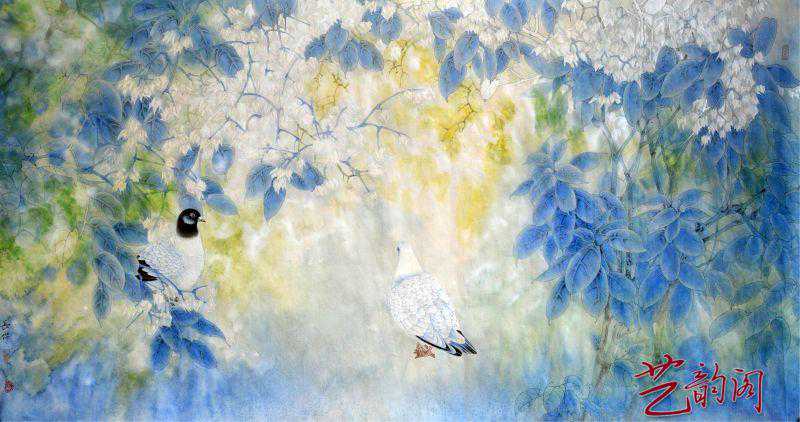 当代中国国画名家-薛长杰