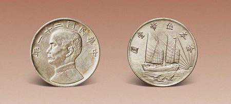 民国二十一年孙中山像金本位币壹圆