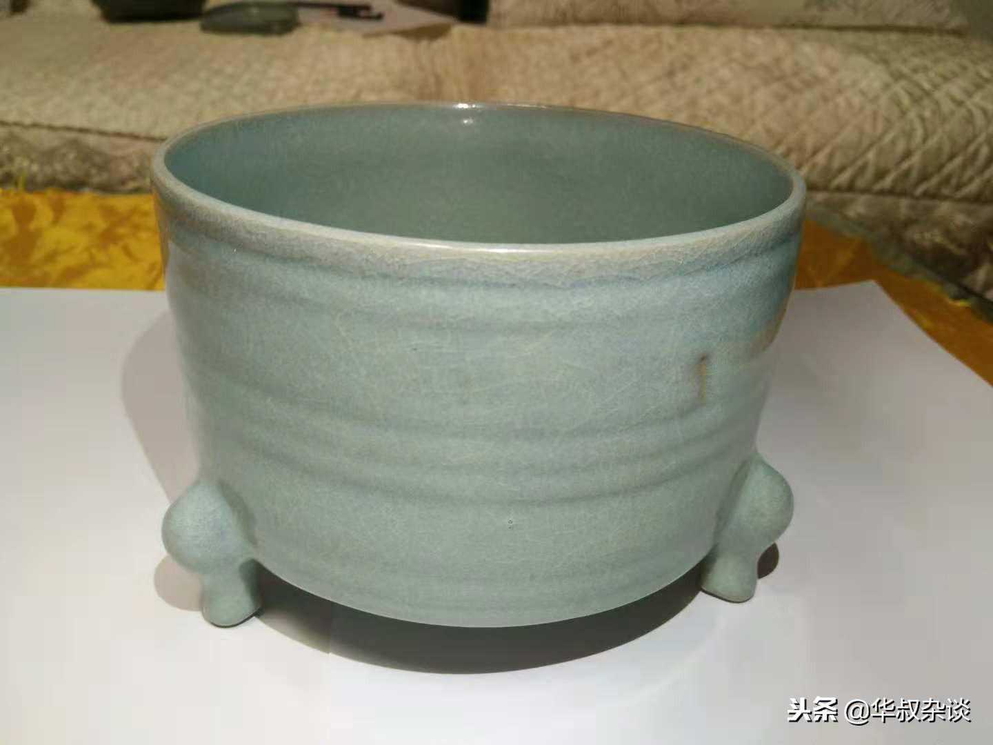 探秘：汝瓷中的三足奁