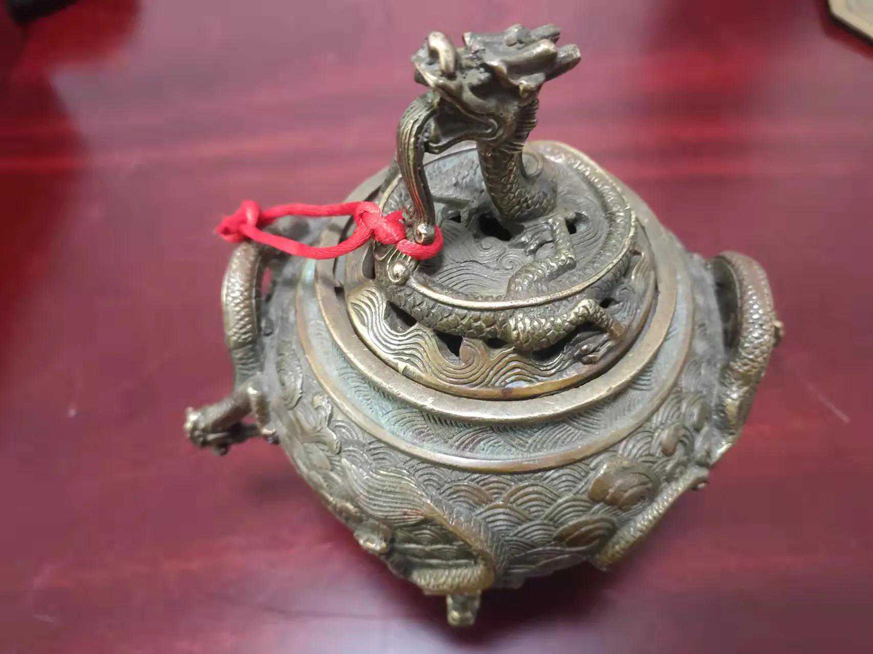 「铜艺香炉赏析」