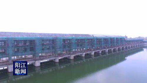 阳江双捷拦河闸重建工程5月底竣工