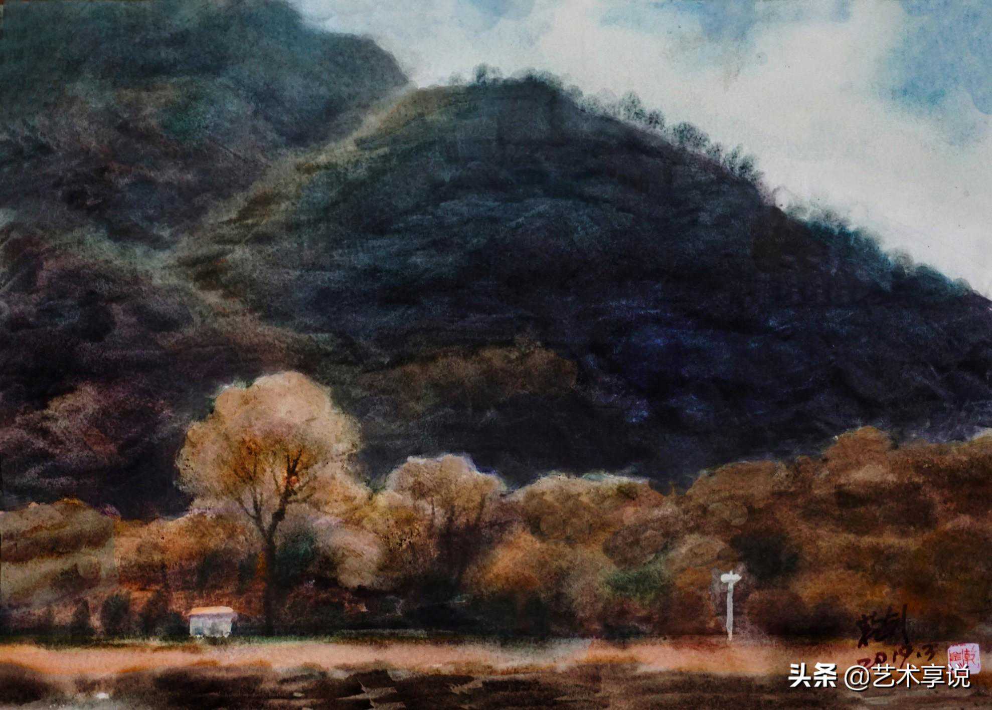 幻彩艺旅——杨乾钊的水彩画