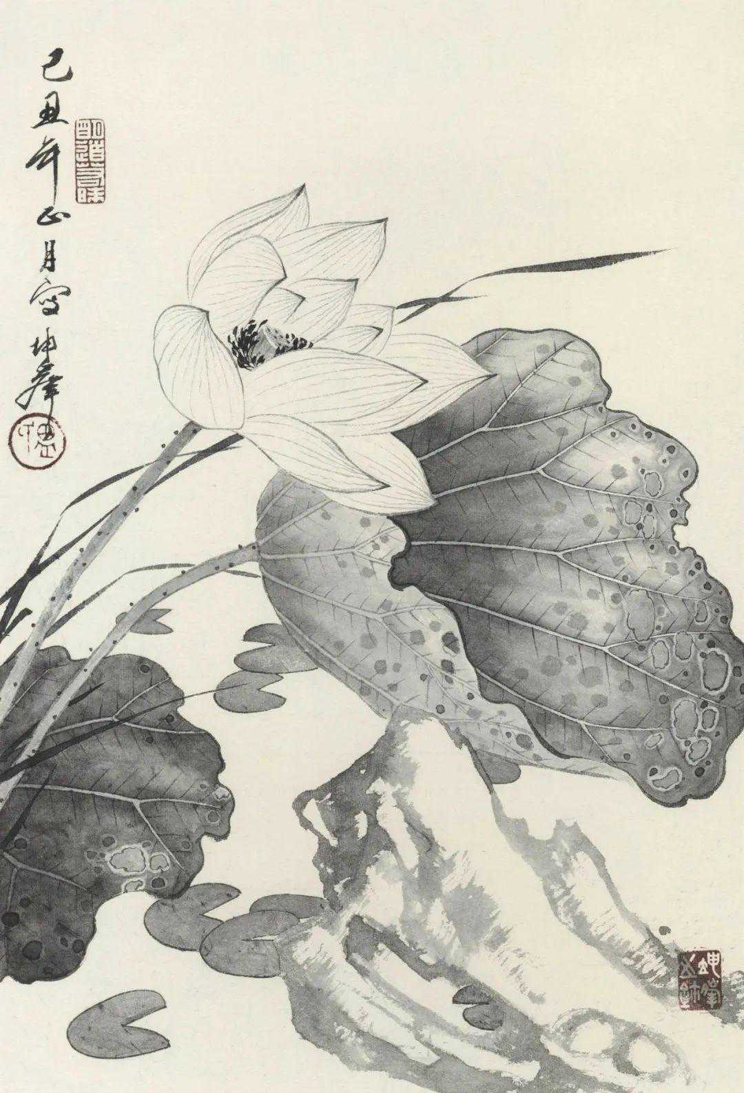 卢坤峰的画：素面素音，格调高雅