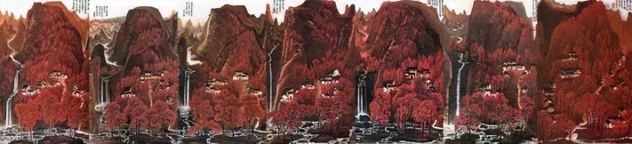 解密：李可染的7幅《万山红遍》，究竟牛在哪里？