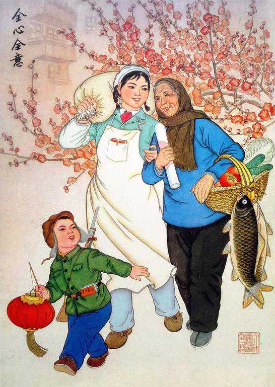 童年的记忆，那些漂亮的年画哪儿去了