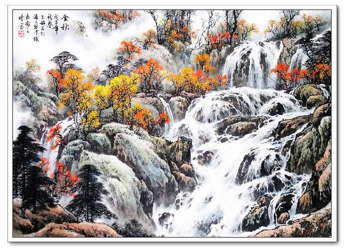 妙于天成 -- 唐秉耕山水花鸟画