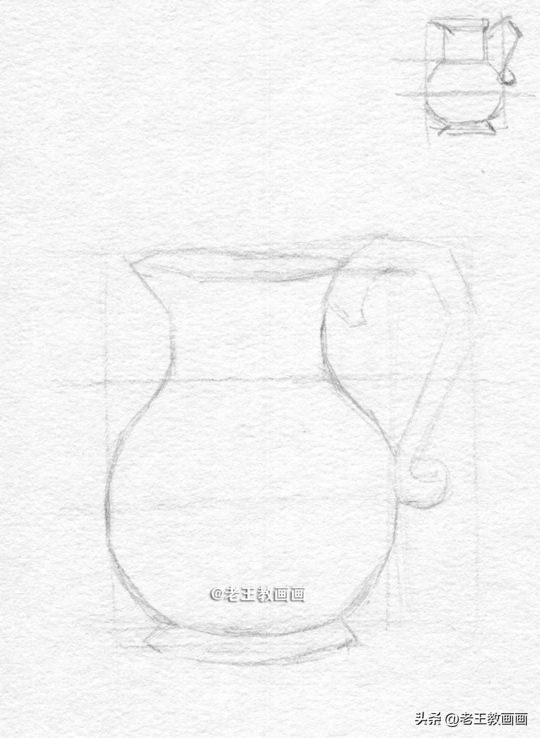 瓷罐到底怎么画？6步教你学会画
