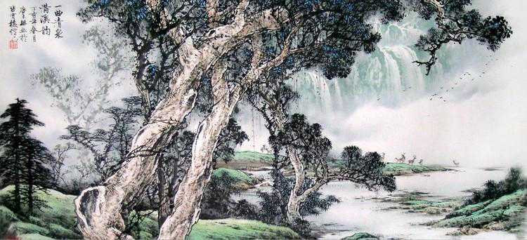 瓢饮——我观大师级画家作品