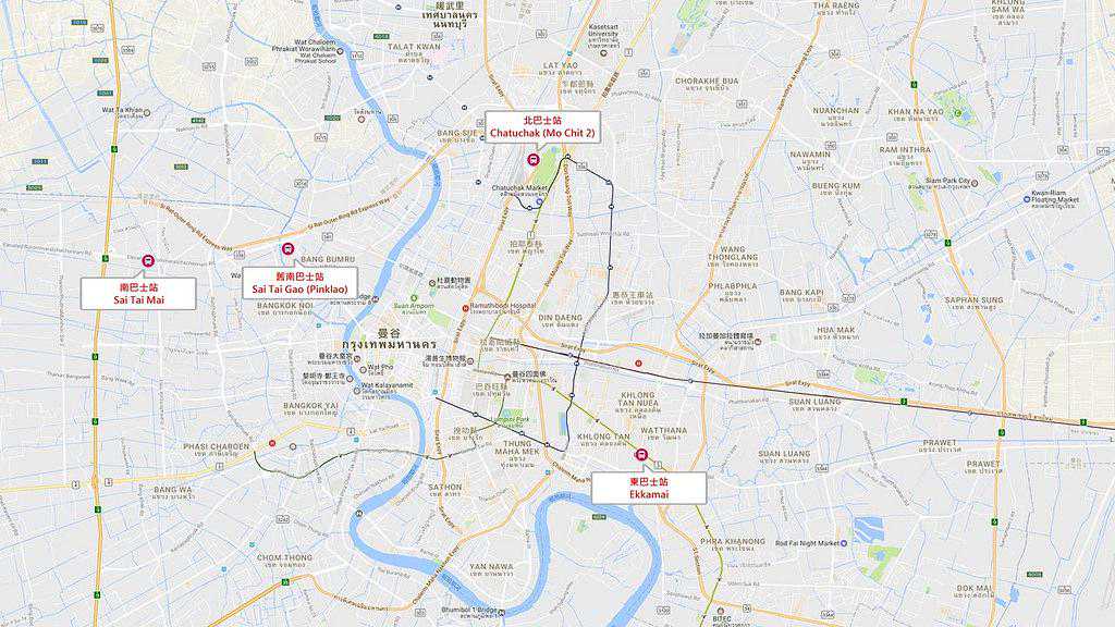 曼谷三大汽车站详细介绍，泰国大巴旅游四通八达，收藏走起！